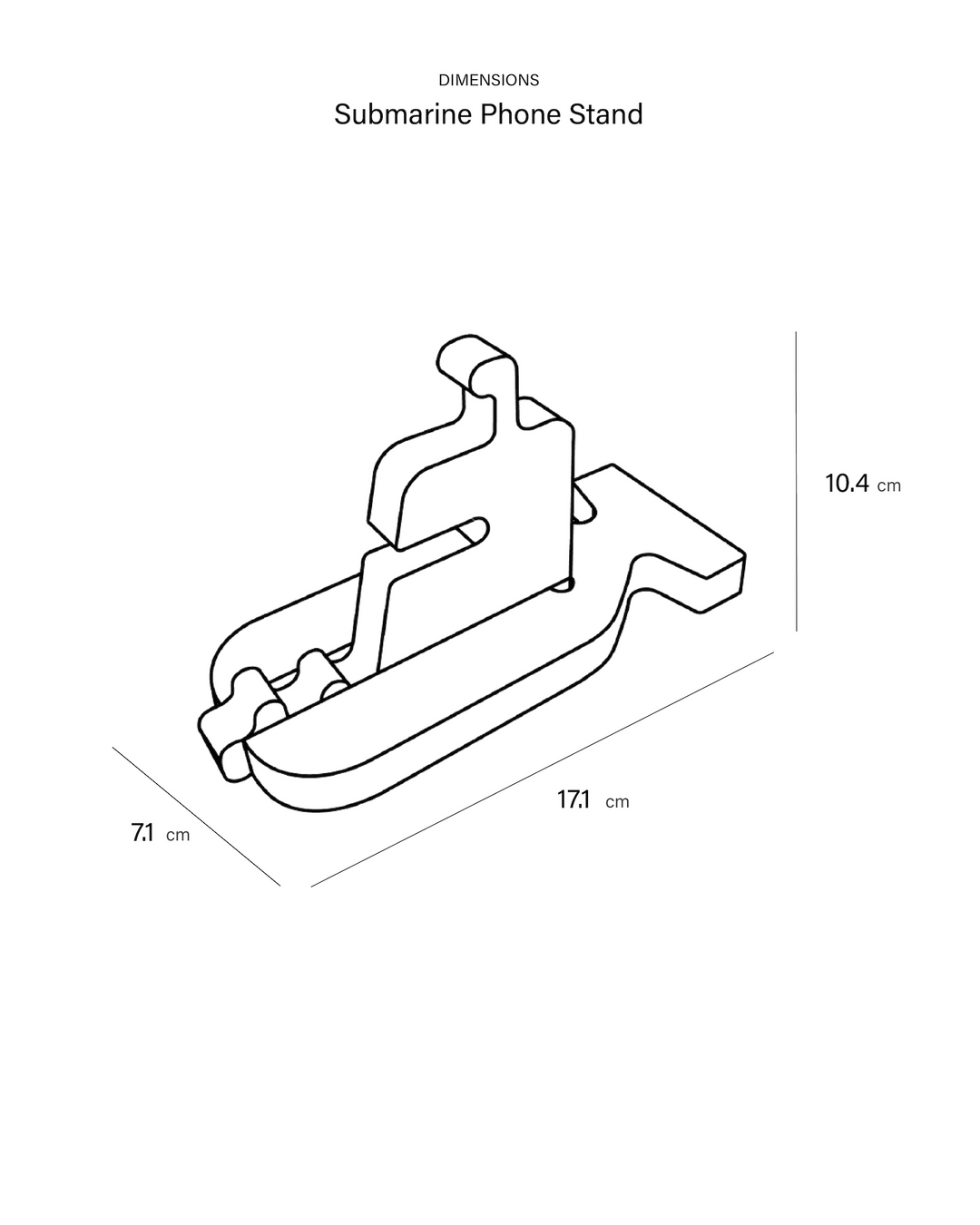 ZERO | Soporte para teléfono Submarine