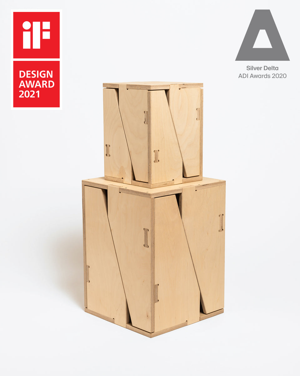 IN #1 + IN #2 | Family of 4 stackable stools