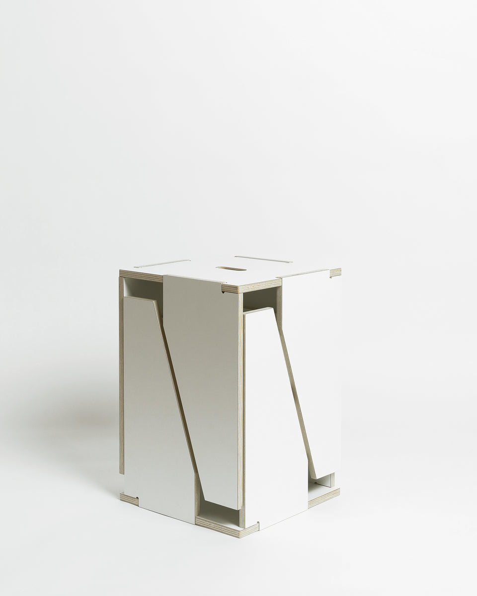 IN #2 | Stackable stools - M - White