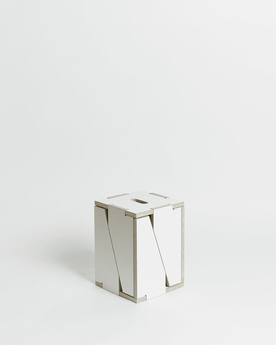 IN #1 | Stackable stools - S - White